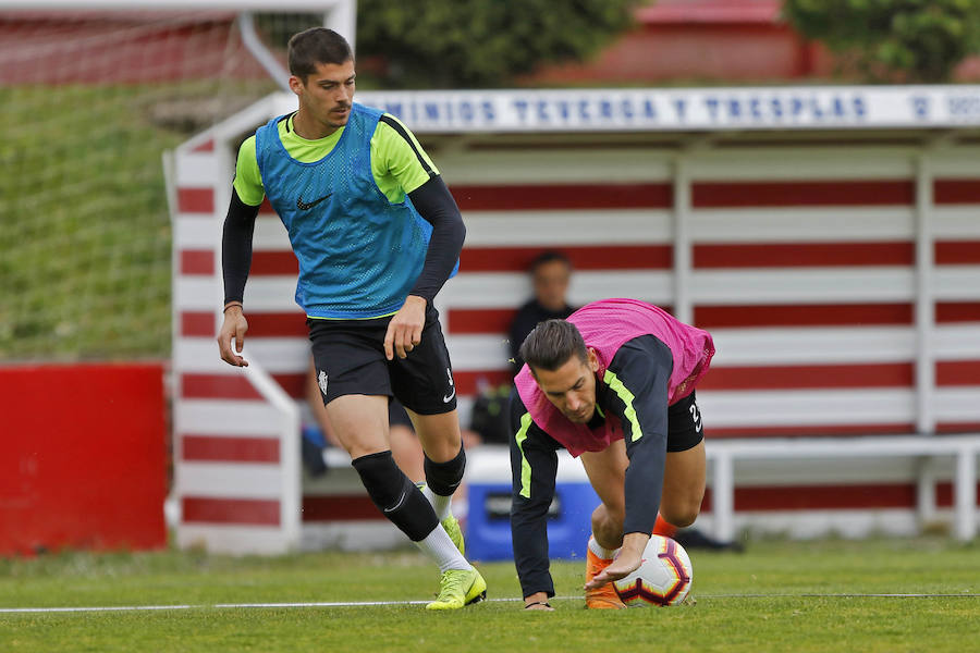 Fotos: Entrenamiento del Sporting (06-03-2019)