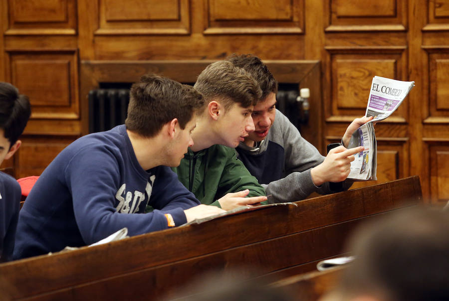 El proyecto Soundup del Colegio de Fomento Peñamayor se ha alzado con el primer premio en la categoría de menores de 17 años de STARTinnova, el programa de impulso de la cultura emprendedora de EL COMERCIO. En la categoría de segundo de Bachillerato y Formación Profesional se ha impuesto Imapro, del CIFP La Laboral, gracias a su propuesta de una compañía de mantenimiento para la Industria 4.0 de la región.