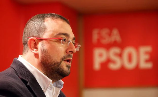Adrián Barbón, secretario general de la FSA-PSOE