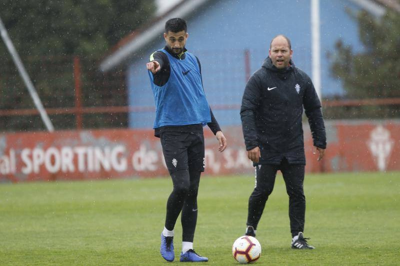Fotos: Entrenamiento del Sporting (13/03/2019)