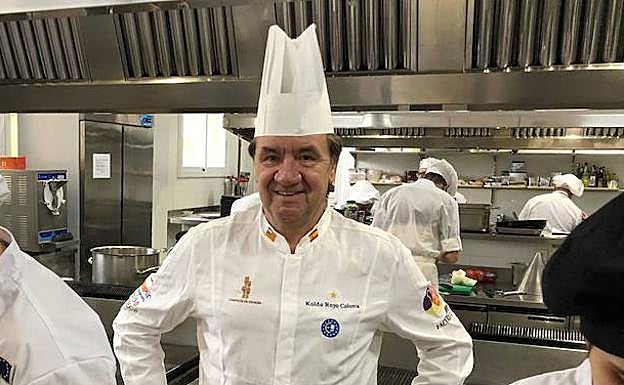 El cocinero Koldo Royo. 