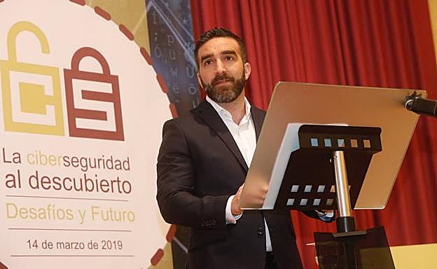 El secretario de Estado, este jueves, en la EPI.