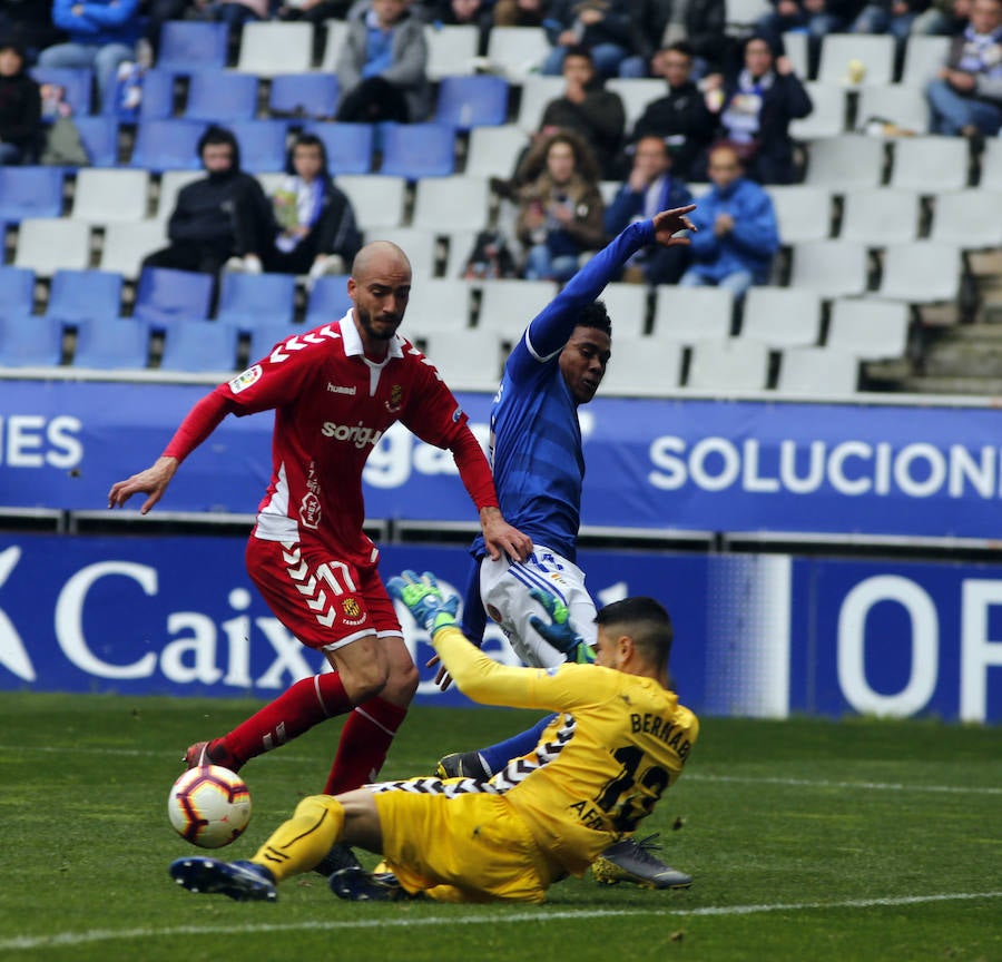 El conjunto azul suma tres importantes puntos en casa tras la derrota la pasada jornada ante el Mallorca