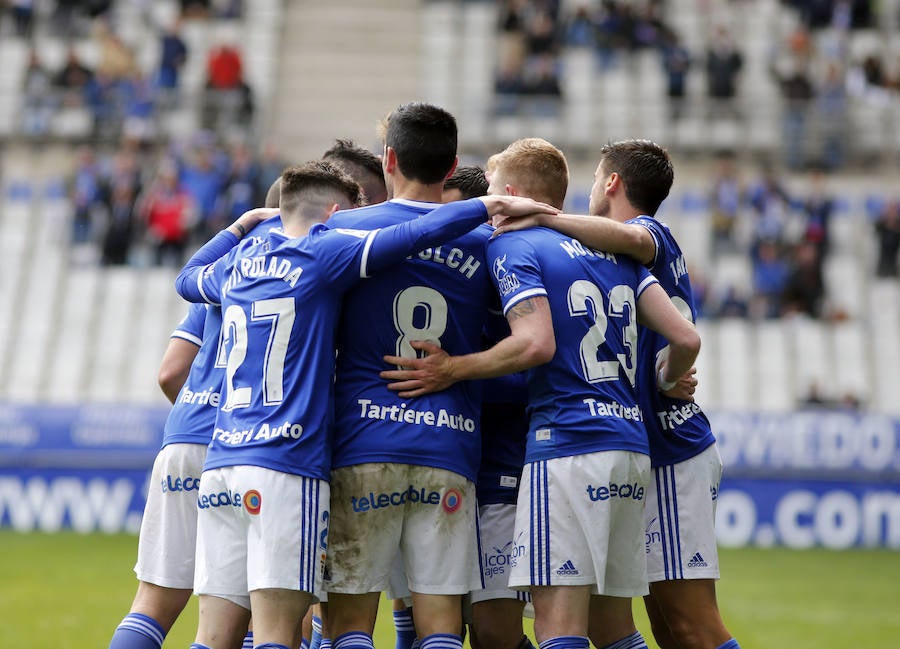 El conjunto azul suma tres importantes puntos en casa tras la derrota la pasada jornada ante el Mallorca