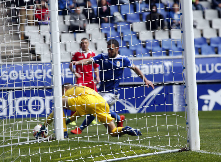 El conjunto azul suma tres importantes puntos en casa tras la derrota la pasada jornada ante el Mallorca