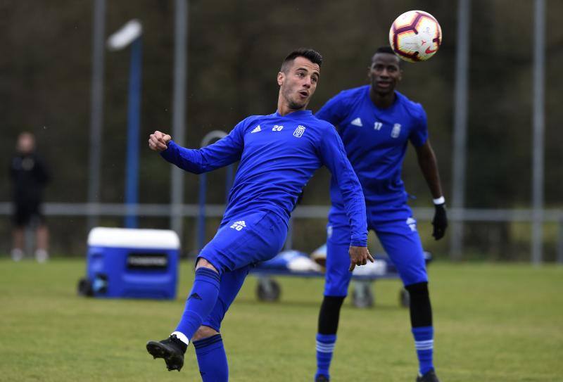 Fotos: Entrenamiento del Real Oviedo (18/03/2019)