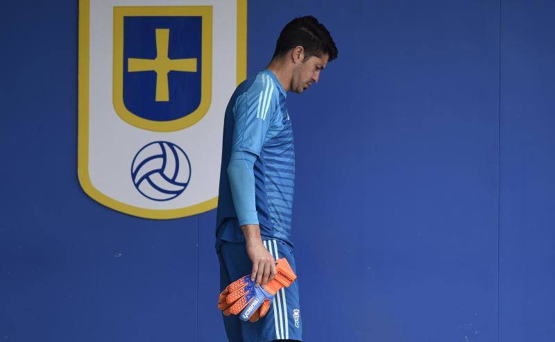 Fotos: Entrenamiento del Real Oviedo (18/03/2019)