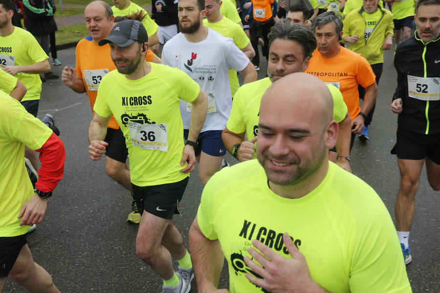 Jorge Pérez y Marta Díez se impusieron en una carrera en la que participaron 200 corredores .