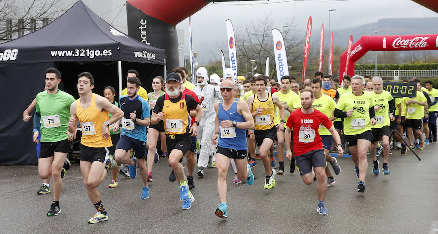Jorge Pérez y Marta Díez se impusieron en una carrera en la que participaron 200 corredores .