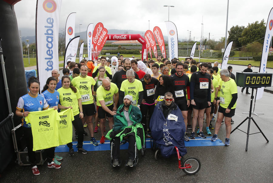 Jorge Pérez y Marta Díez se impusieron en una carrera en la que participaron 200 corredores .