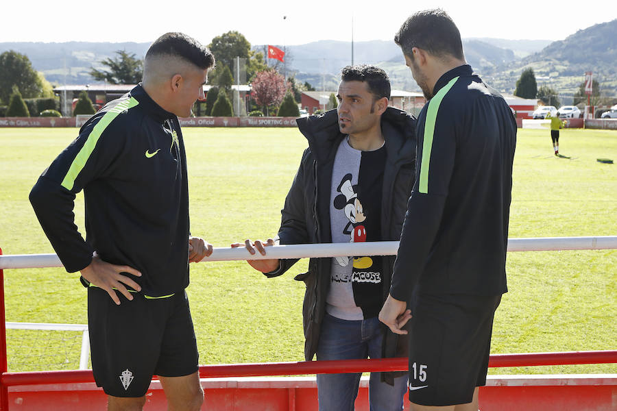 Fotos: Entrenamiento del Sporting (20/03/2019)