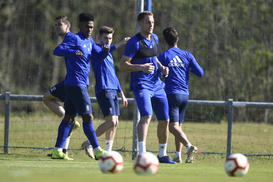 Fotos: Entrenamiento del Real Oviedo (22/03/2019)