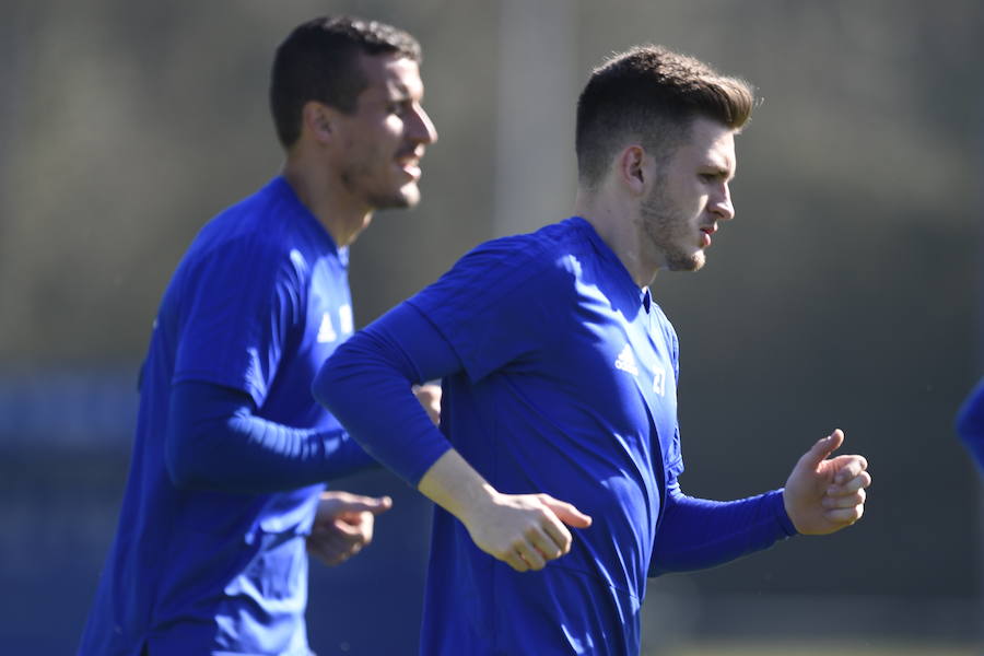 Fotos: Entrenamiento del Real Oviedo (22/03/2019)