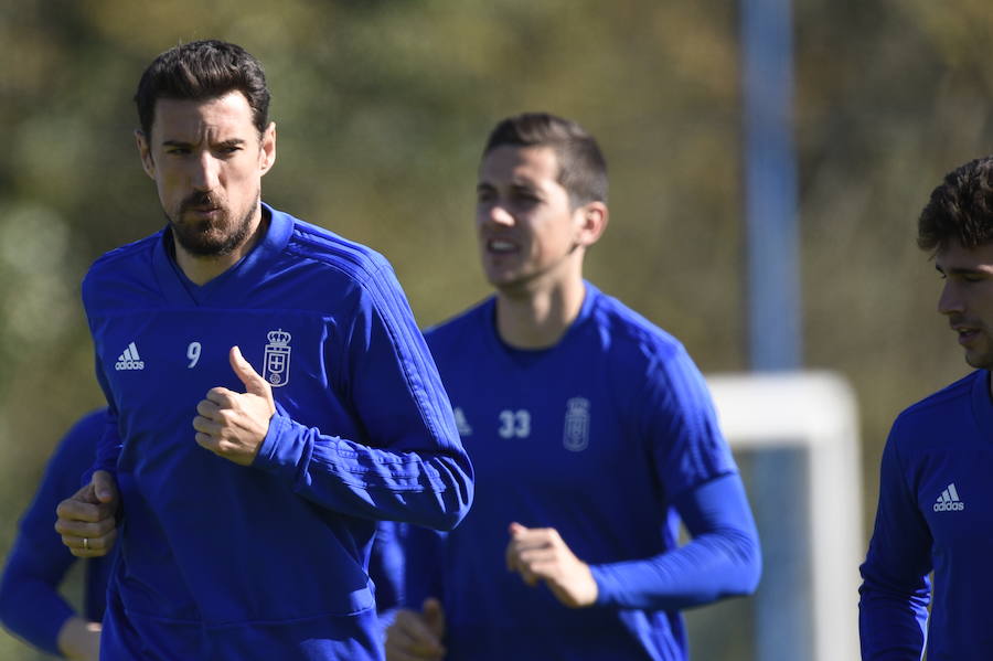 Fotos: Entrenamiento del Real Oviedo (22/03/2019)