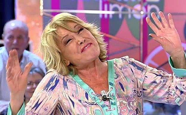 Mila Ximénez en 'Sálvame'. 