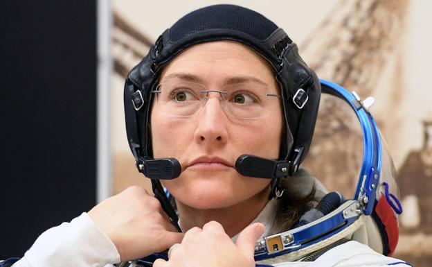 La astronauta de la NASA, Christina Koch.