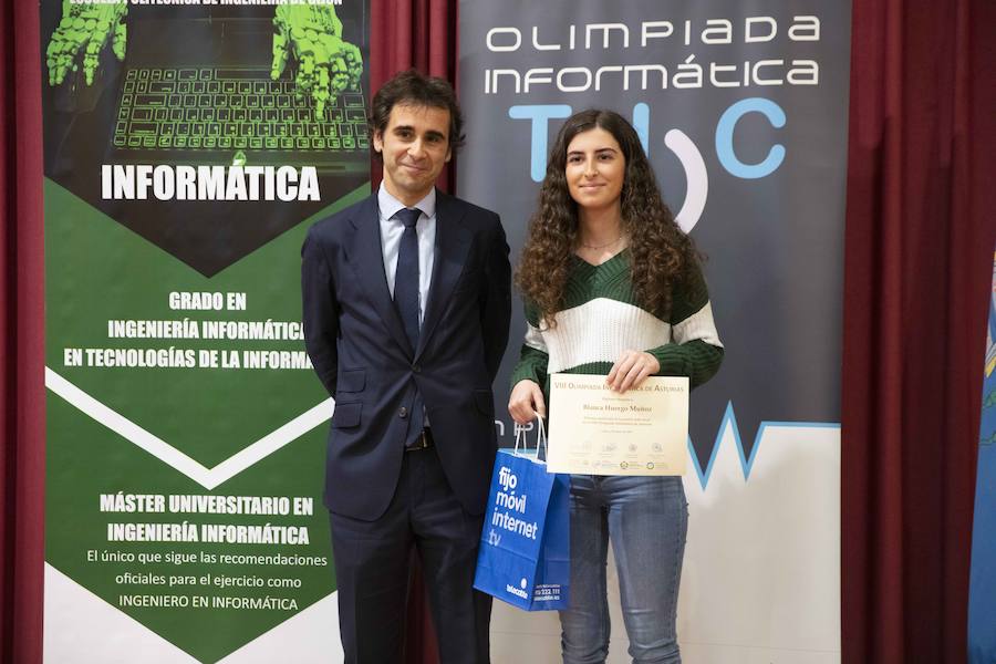 Blanca Huergo, de 16 años, se llevó tres premios del concurso celebrado en la EPI