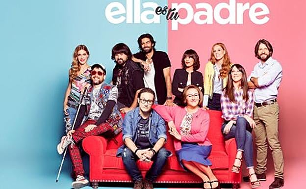 Reparto de 'Ella es tu padre'. 