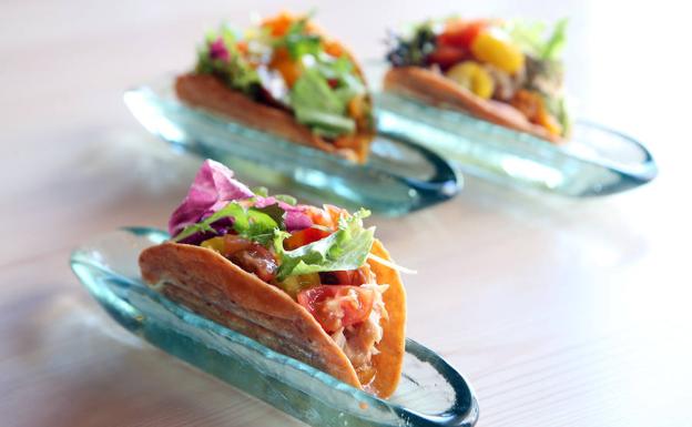 Pinchos de taco.