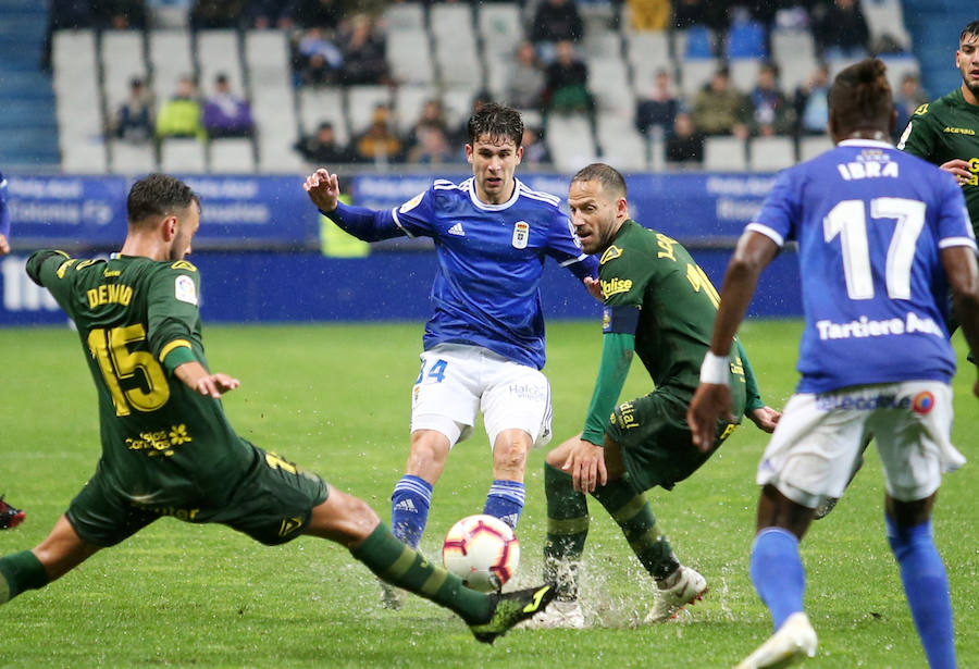 Estos son los momentos que ha dejado en encuentro entre el conjunto azul y Las Palmas ante el Carlos Tartiere.