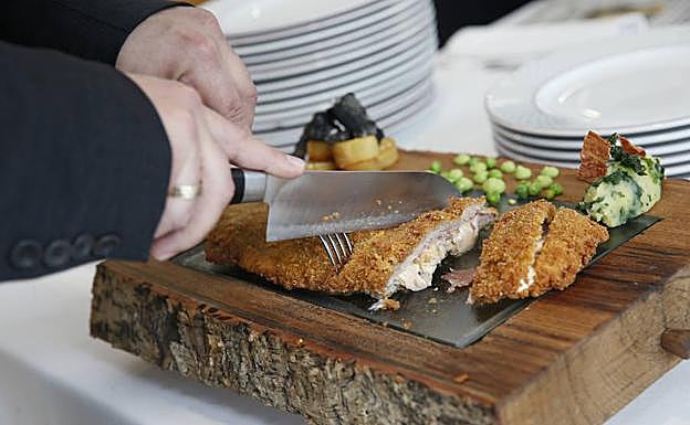 Cachopo de La Marimorena (Oviedo), ganador del concurso regional de EL COMERCIO. 