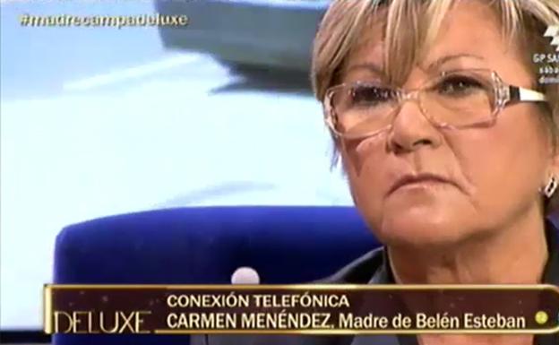 La madre de María José Campanario visita 'Sálvame Deluxe'. 