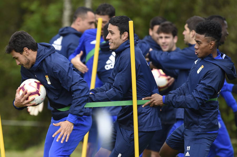 El Real Oviedo sigue inmerso en su preparación, aunque esta semana no tiene partido, al estar el Reus fuera de la competición.