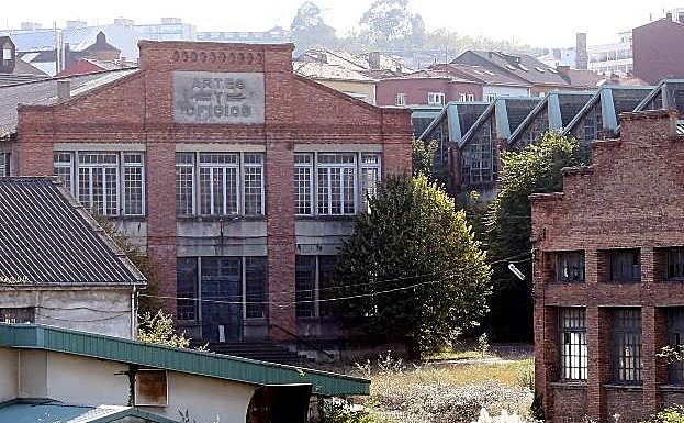 La fábrica de La Vega, sin actividad fabril desde 2012. 