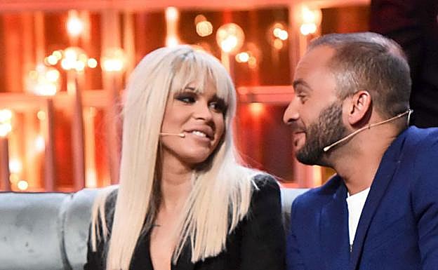 Ylenia y Antonio en el plató de 'GH DÚO'. 