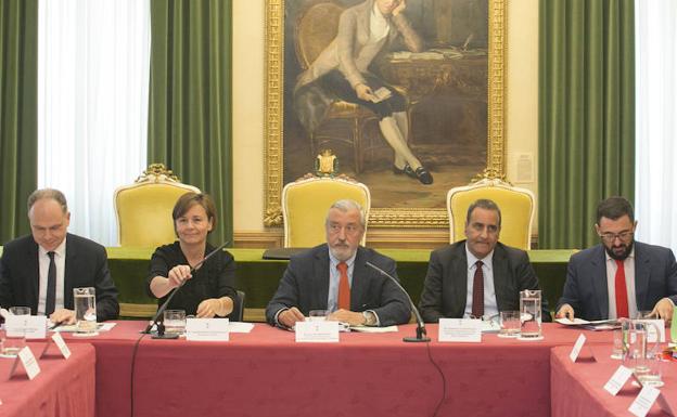 Reunión de Gijón al Norte en mayo del año pasado.