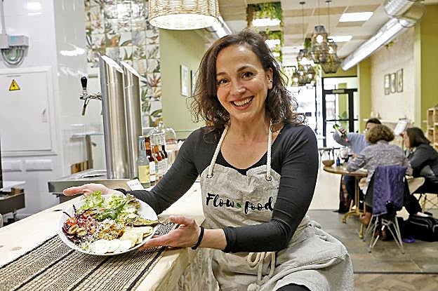 Bárbara Rodríguez, en La Calabaza de Flow Food. 