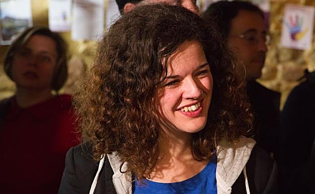 La candidata de Unidas Podemos, Sofía Castañón