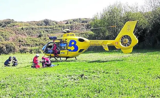 Los equipos de rescate no pudieron hacer nada por salvar la vida del pescador.