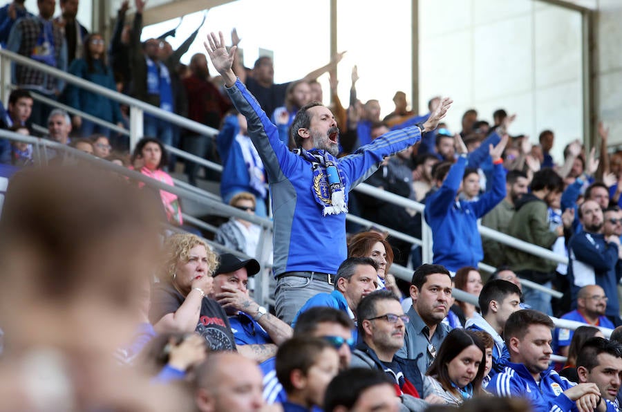 El equipo azul empató en el Carlos Tartiere y dejó escapa tres puntos que le mantienen noveno en la clasificación de Segunda División