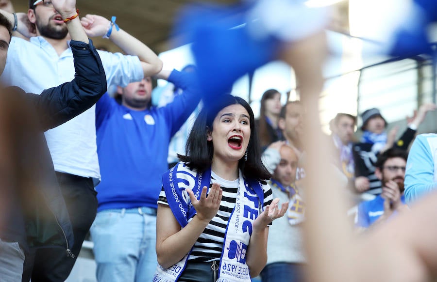 El equipo azul empató en el Carlos Tartiere y dejó escapa tres puntos que le mantienen noveno en la clasificación de Segunda División