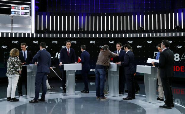 Previa del segundo debate electoral 28A en Atresmedia: Los candidatos revisan su estrategia para convencer