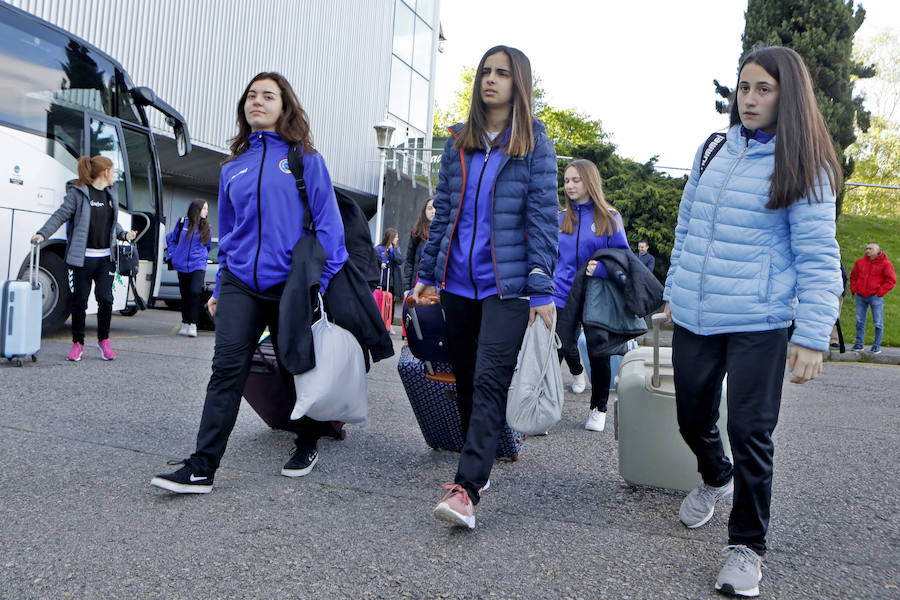 El Liberbank Gijón viaja hoy a Baracaldo con la ambición de conquistar su segunda Copa de la Reina consecutiva