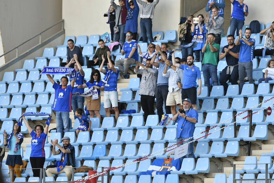 El conjunto azul suma tres puntos a domicilio gracias a un tanto de Tejero en el minuto 49.