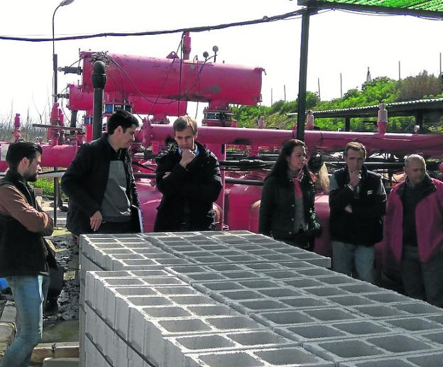 Visita a la instalación hidráulica de Palma del Río (Córdoba). 