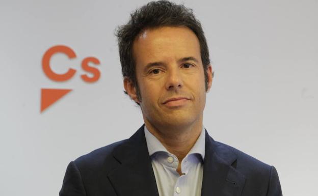 Ignacio Cuesta, candidato de Ciudadanos a la Alcaldía de Oviedo.