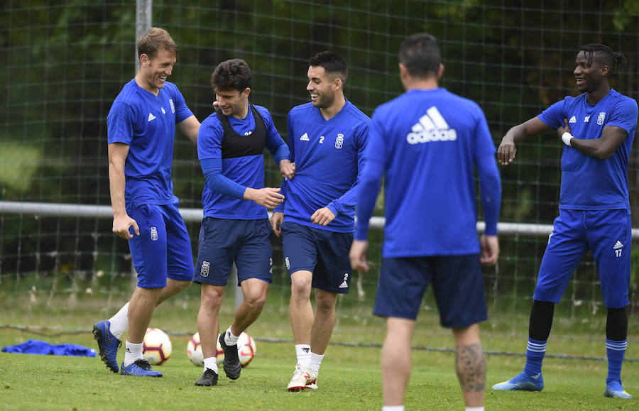 Fotos: Entrenamiento del Real Oviedo (30-04-2019)