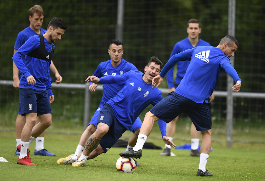 Fotos: Entrenamiento del Real Oviedo (30-04-2019)