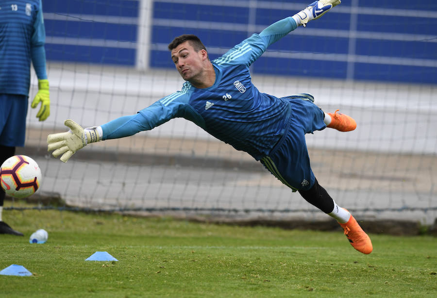 Fotos: Entrenamiento del Real Oviedo (30-04-2019)