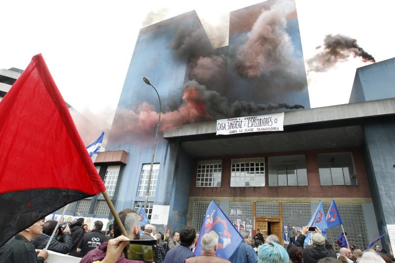 Los sindicatos CSI, CGT, SUATEA y la Confederación Nacional del Trabajo convoca la concentración del 1 de mayo bajo el lema 'Conciencia y lucha de clases'.