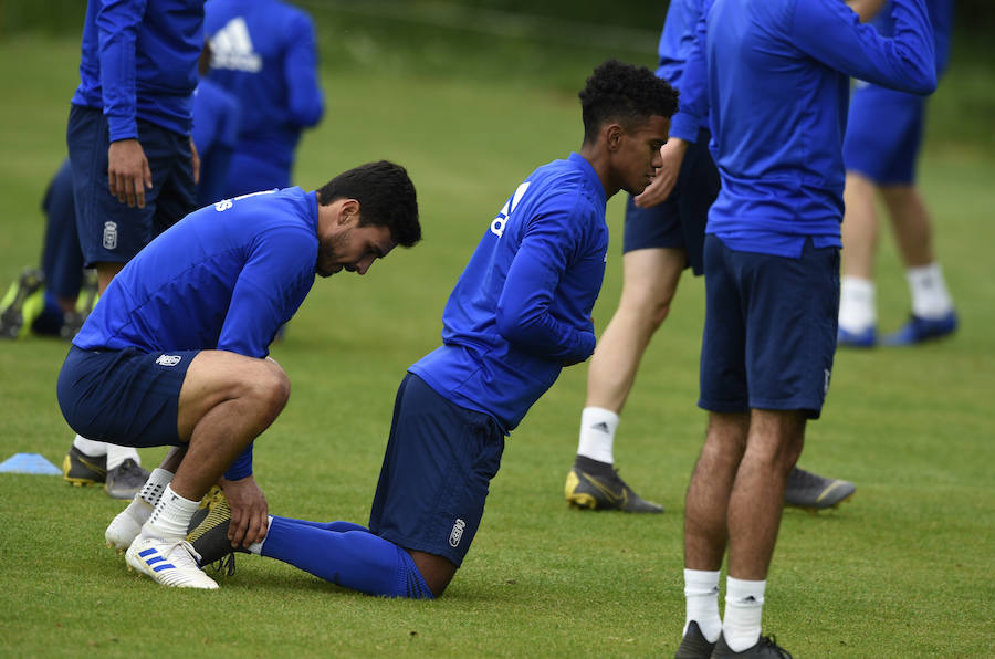 Los azules preparan su próximo encuentro ante el Granada