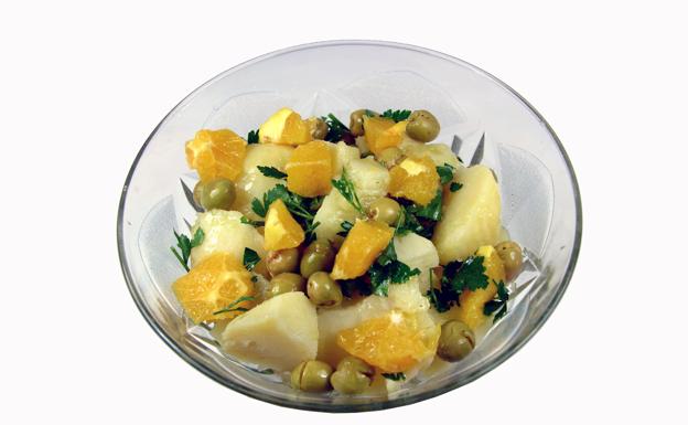 Ensalada de patatas. 