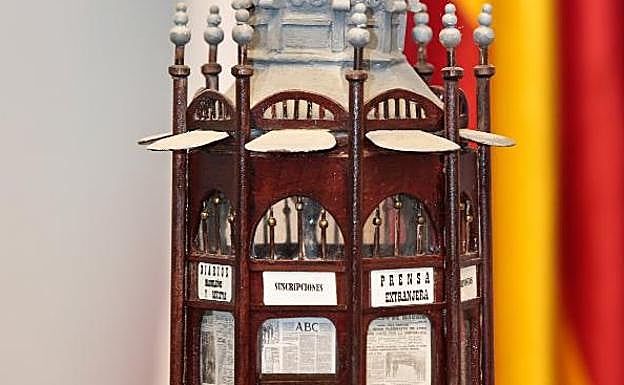 Maqueta que se conserva. 