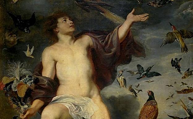Imagen. 'Eolo', óleo de Rubens de principios del siglo XVII, que se encuentra en depósito en el Museo de Bellas Artes.