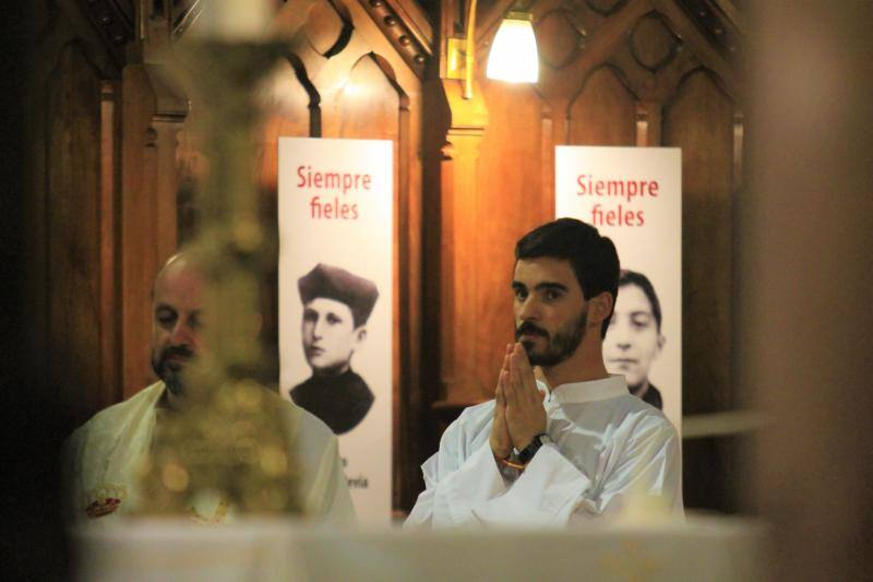 La marcha anual al Real Sitio se consagra este año a los seminaristas mártires de Oviedo.