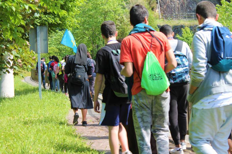 La marcha anual al Real Sitio se consagra este año a los seminaristas mártires de Oviedo.